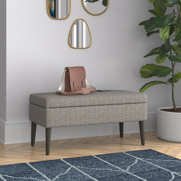 Mercury Row® Utopia Upholstered Flip Top Storage Bench & Reviews Wayfair